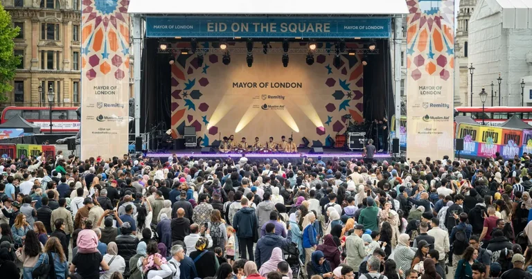 London’s Eid on the Square returns to Trafalgar Square